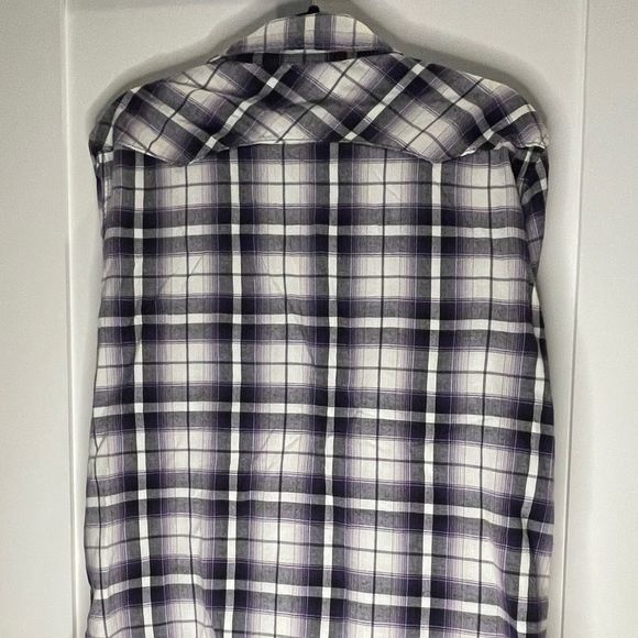 44mm Legendary Plaid Button Down Long Sleeve Men's' Shirt - L - Picture 4 of 4